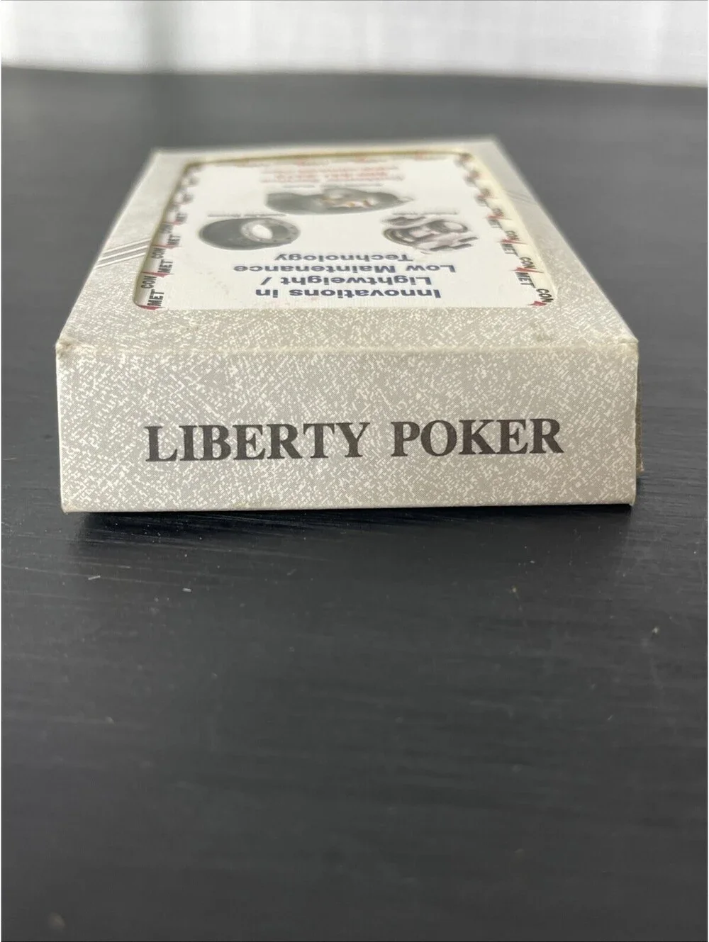 ConMet Limited Edition Promo Liberty Poker Deck Of Cards